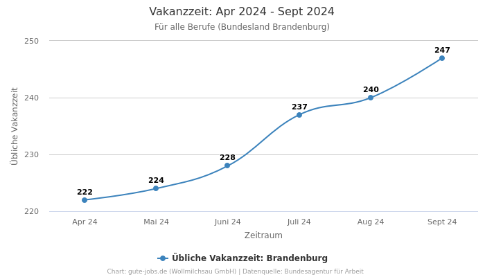 Vakanzzeit: Apr 2024 - Sept 2024 | Für alle Berufe | Bundesland Brandenburg