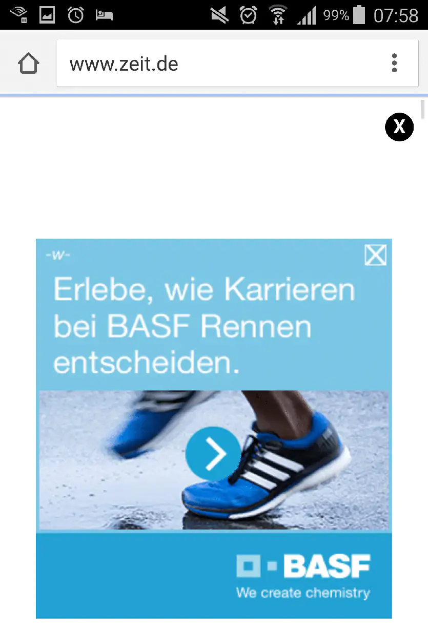 Personalmarketing Anzeige BASF