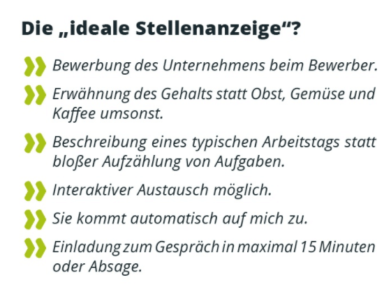 Softgarden Studie: Ideale Stellenanzeigen aus Sicht der Kandidaten 