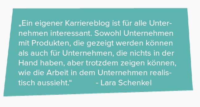 Karriereblog Technikerkrankenkasse - Zitat Lara